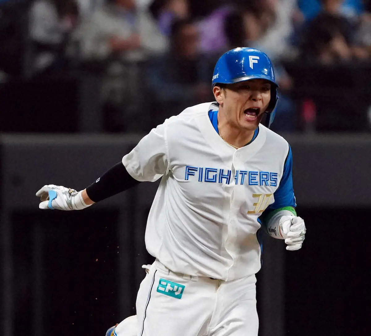 【画像・写真】日本ハム　5番・郡司裕也が“4番・清宮幸太郎”爆笑いじり「情けないゲッツーを打ちまして…」