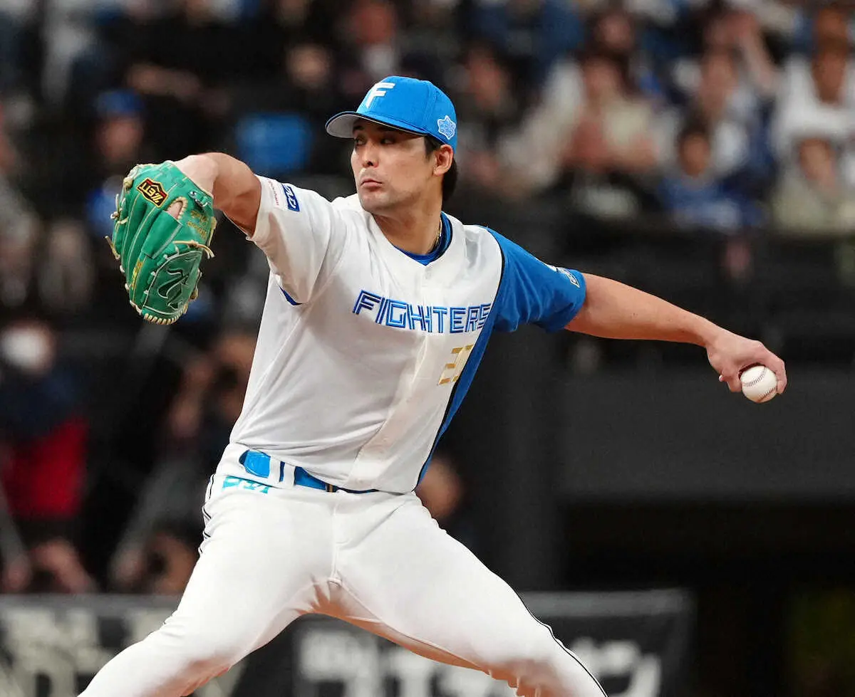 【画像・写真】日本ハム上原健太　2回無安打無失点でCS初登板初勝利　「自分の仕事ができたのが一番良かった」