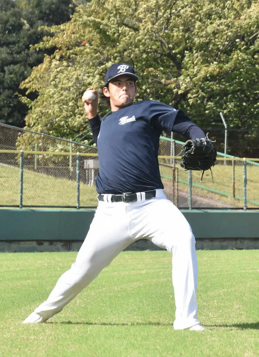 【画像・写真】ドラフト隠し玉！日本海・石川の大坪梓恩　独立L最強怪素材　巨体でも快速50メートル5秒台