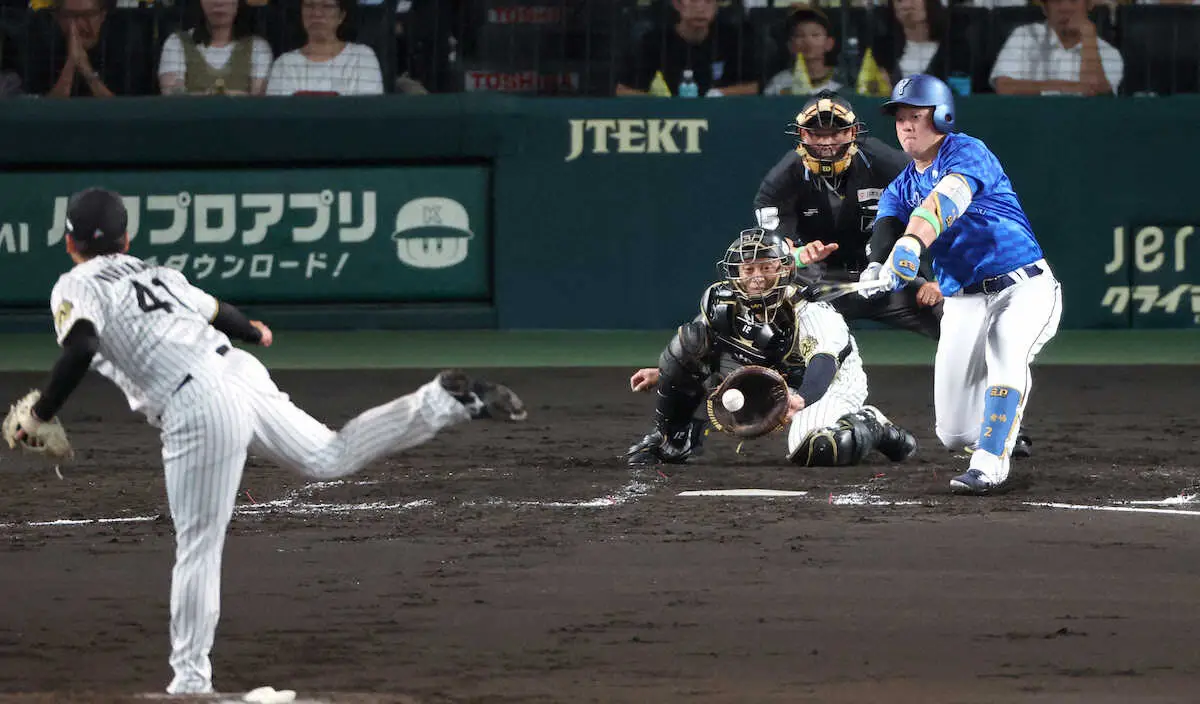 【画像・写真】拙攻続きのDeNA…5回まで再三チャンスつくるも無得点　阪神・村上を攻略できず