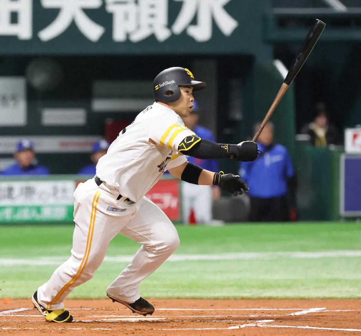【画像・写真】ソフトバンク・近藤健介　「日本シリーズに向けてアプローチする」リハビリ練習でマシン打撃