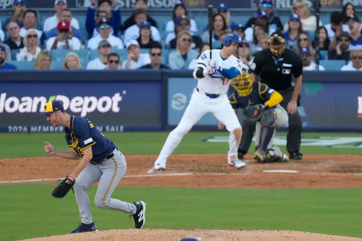 【画像・写真】大谷翔平　第3打席は緩急駆使され“怪物新人”に3球三振　両軍とも三振の嵐…5回までに計16K