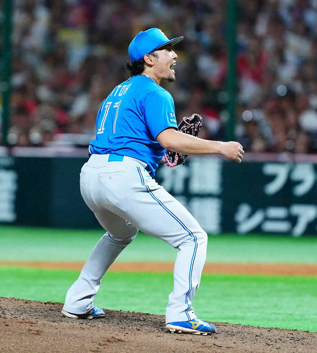 【画像・写真】日本ハム・伊藤大海　珍し絶叫「絶対勝つぞ～っ！」逆襲の1勝呼んだ8回11K無失点の快投「冷静に熱く」