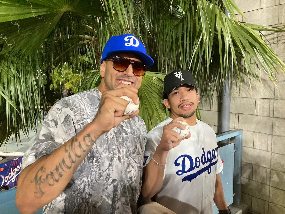 【画像・写真】大谷翔平3発目ゲットはLA近郊在住のBOXトレーナー「赤ん坊を抱くみたいにキャッチしたよ」