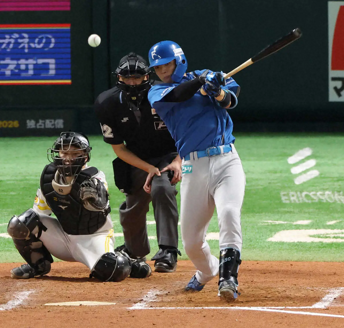 【画像・写真】帰ってきた日本ハムの4番・郡司　2安打4打点　新庄監督からのDM「意気に感じて」期待応えた