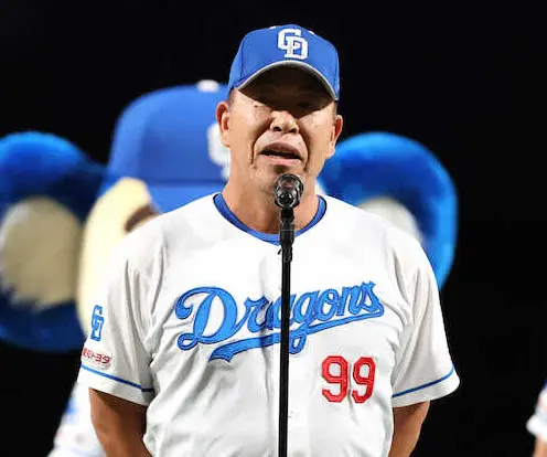 【画像・写真】中日・井上監督