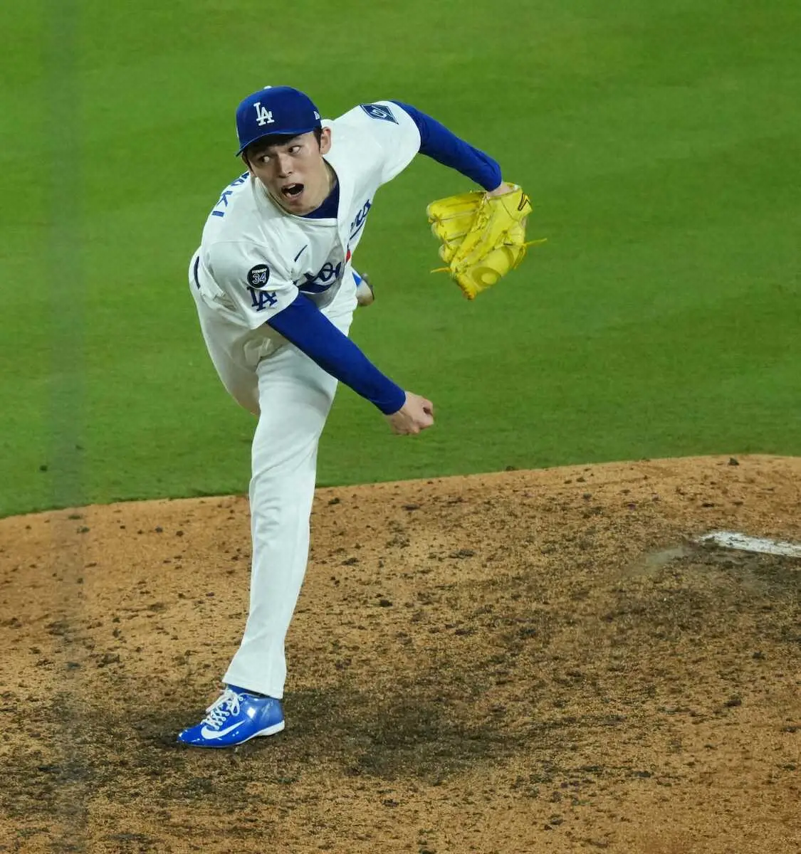 【画像・写真】ドジャース・佐々木朗希　初連投も何の！わずか9球で2度目の“胴上げ投手”