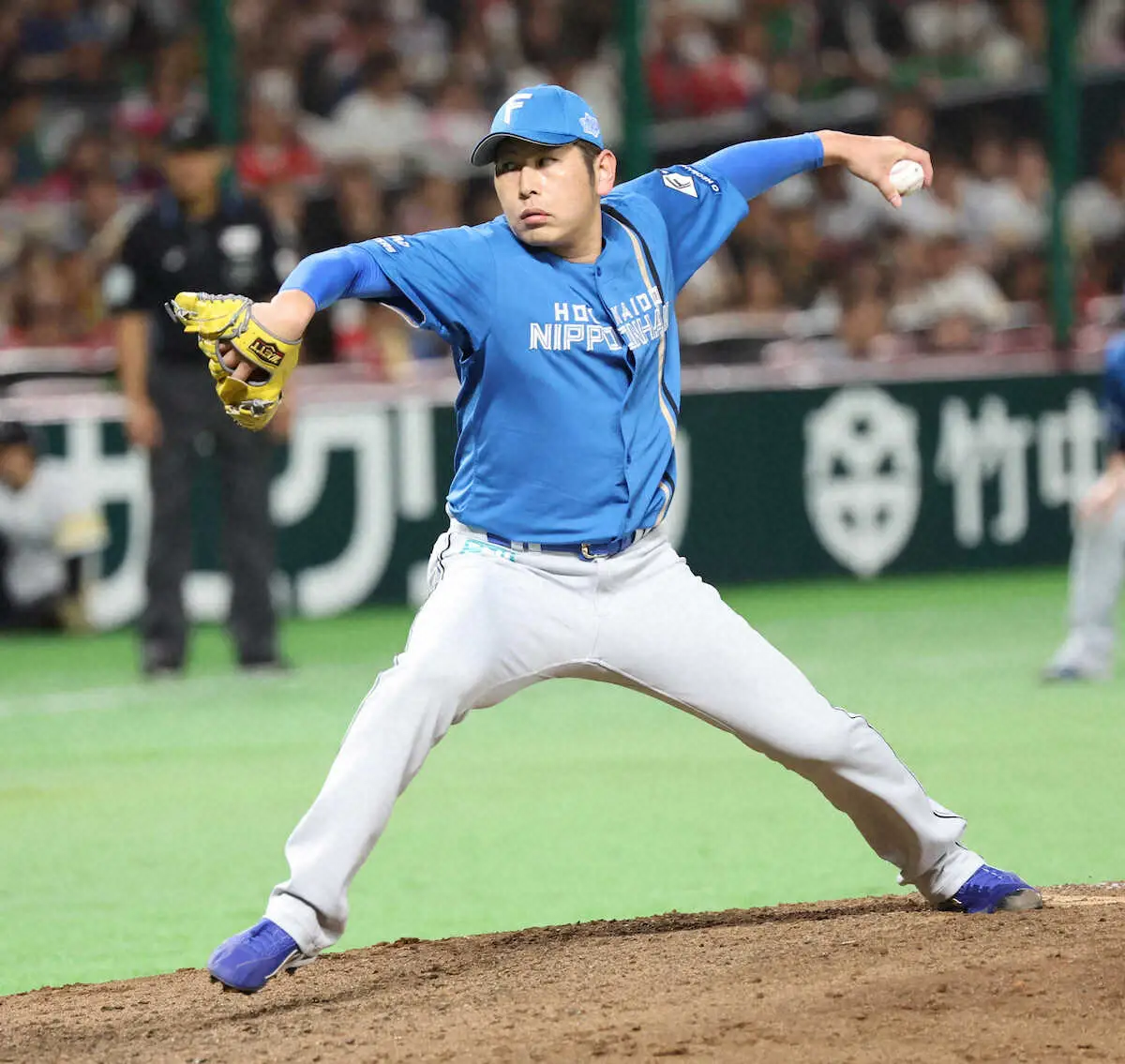 【画像・写真】日本ハム総力継投　先発・古林睿煬が予定の3イニング超え4回2/3零封→山崎→加藤貴