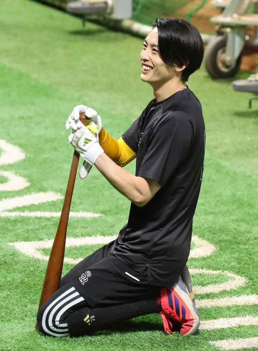 【画像・写真】ソフトバンク　周東佑京は日本シリーズでスタメン出場濃厚