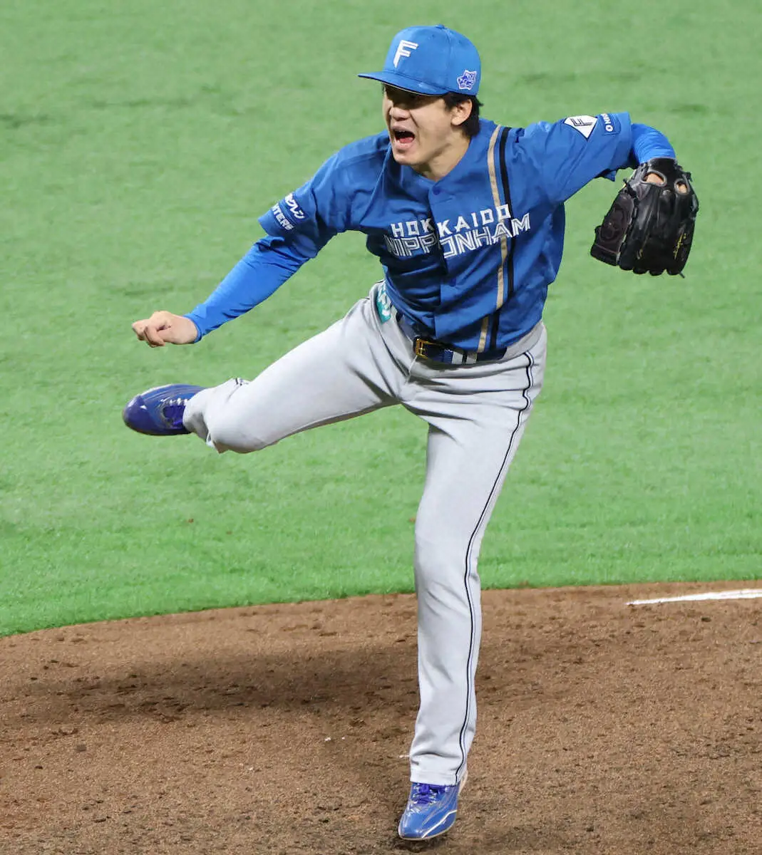 【画像・写真】日本ハム・北山 早くも「侍モード」!23日からメジャー球で調整「なじませながらやっていければ」