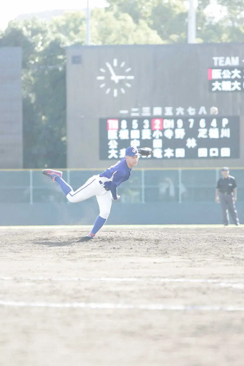 【画像・写真】【近畿学生野球】入替戦は大阪観光大が勝って1勝1敗のタイに　1年生・山田凰介が好救援