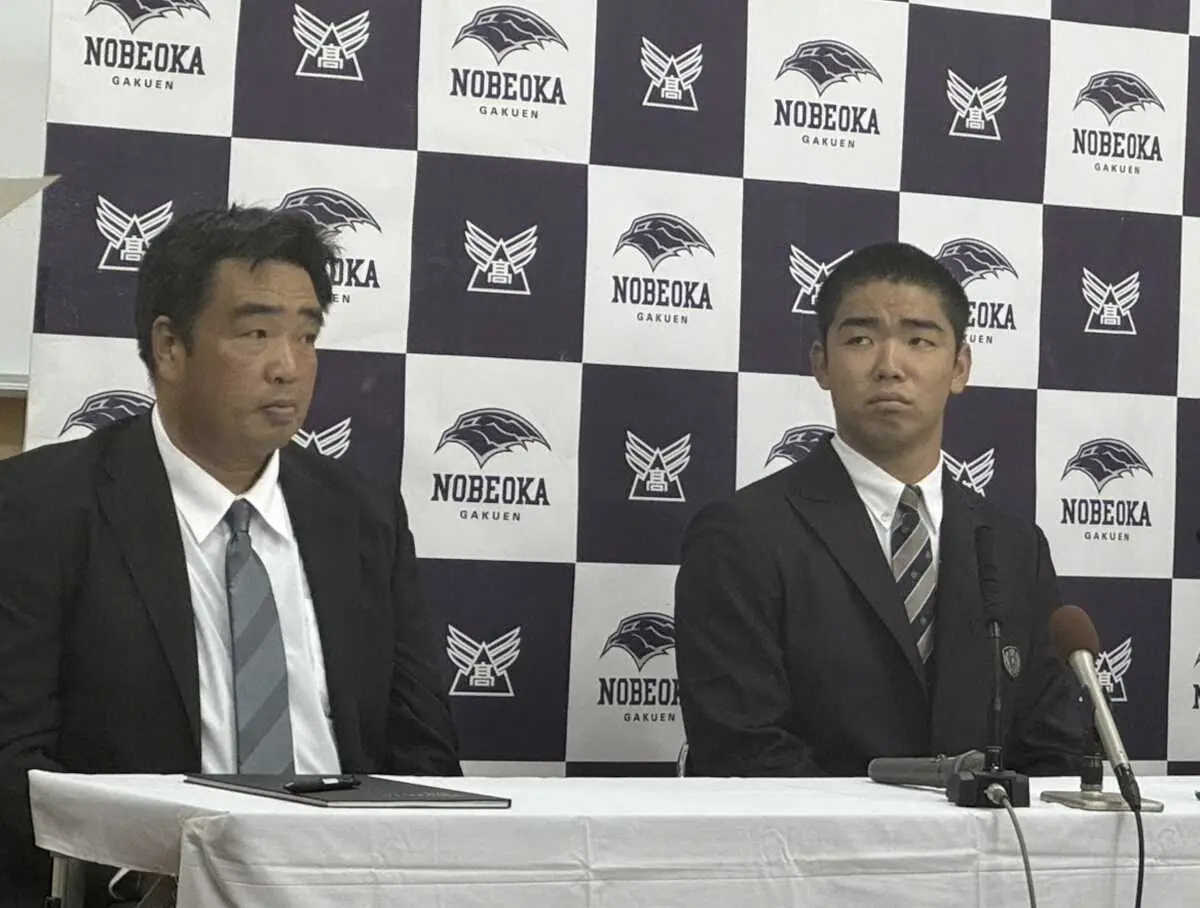 【画像・写真】オリックス1位指名の延岡学園153キロ右腕・藤川敦也にドジャース・山本由伸が「会えるのを楽しみに」