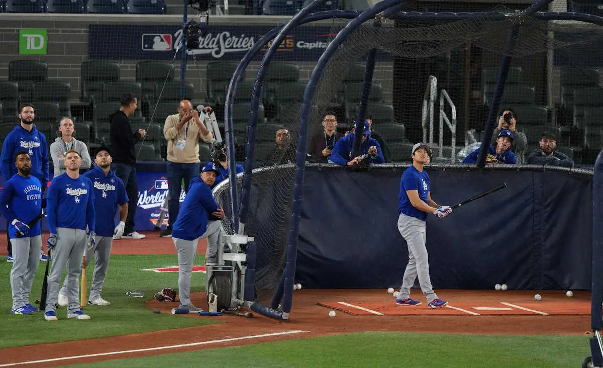 【画像・写真】ドジャース・大谷　吉兆14本の柵越え！因縁Bジェイズ指揮官の“口撃”に「ガレージにあります」
