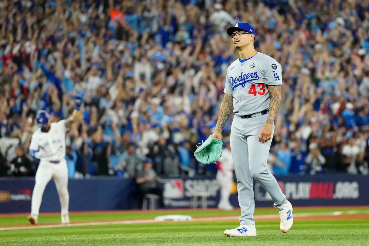 【画像・写真】悪夢の1イニング大量9失点…　ド軍ブルペン陣は前向く「とにかく早く切り替え」「自信は変わらない」