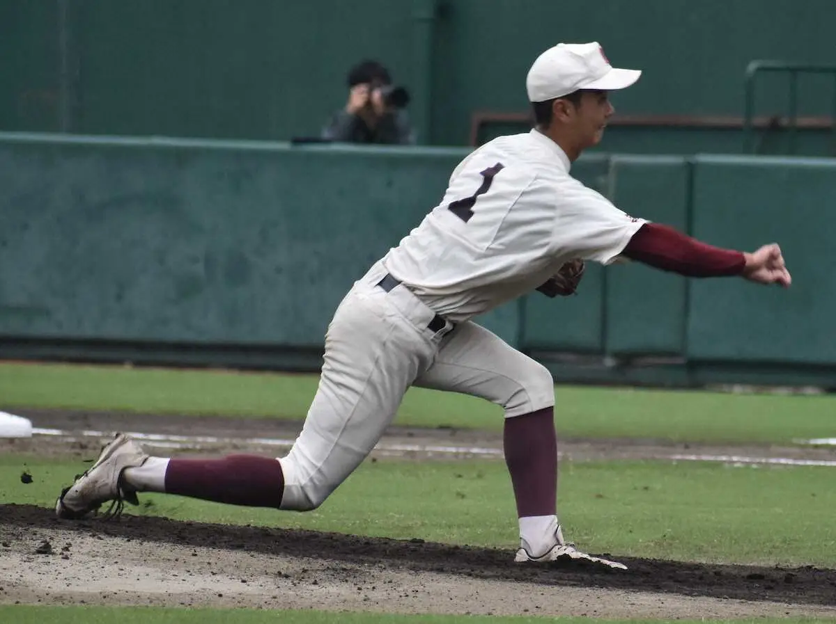 【画像・写真】【九州大会】熊本工が初戦突破　人生初アーチの古賀湧大「自分でもびっくり」