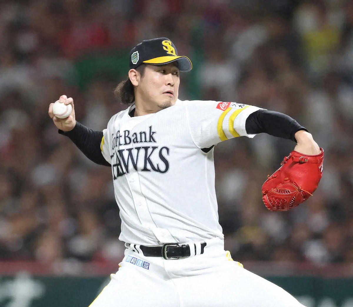 【画像・写真】ソフトバンク　藤井、松本裕、杉山の“樹木方程式”は完全リレー