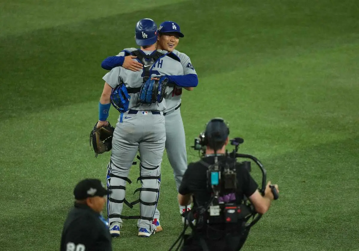 【画像・写真】ドジャース・山本由伸　4安打1失点完投勝利！4回以降完全、20人連続斬り！「凄く気持ちが入っていた」
