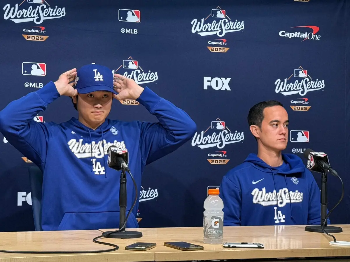 【画像・写真】大谷翔平　大爆笑会見！“お前なんか要らない”は「家庭内では言われないように…」妻も大好き敵地大合唱