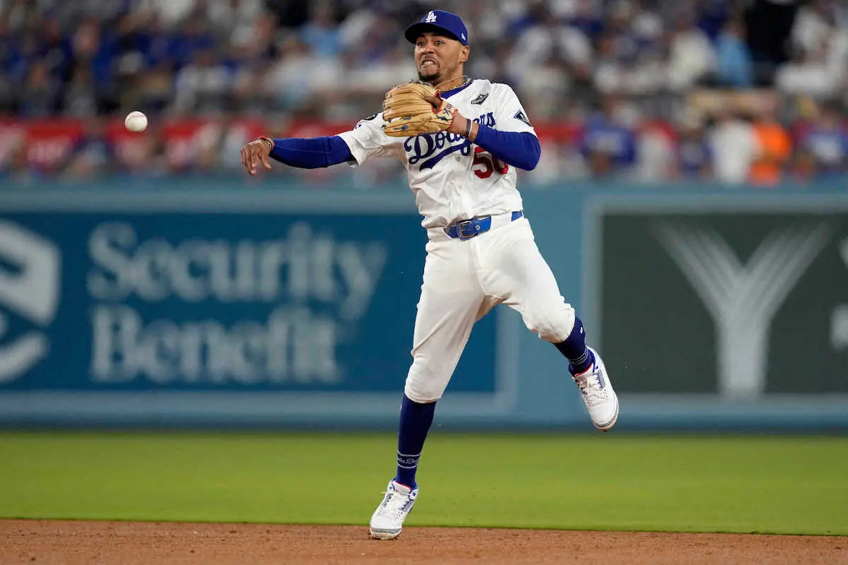 【画像・写真】ドジャース・ベッツ「ショウヘイが書いた…今夜の試合が象徴」　「Team Effort」の勝利を語る