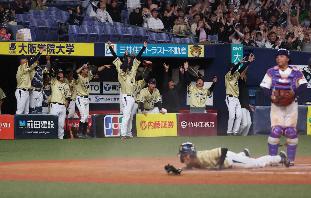 【画像・写真】NTT西日本が6年ぶり初戦突破　4番・山田峻士が8回に決勝三塁打　社会人野球日本選手権