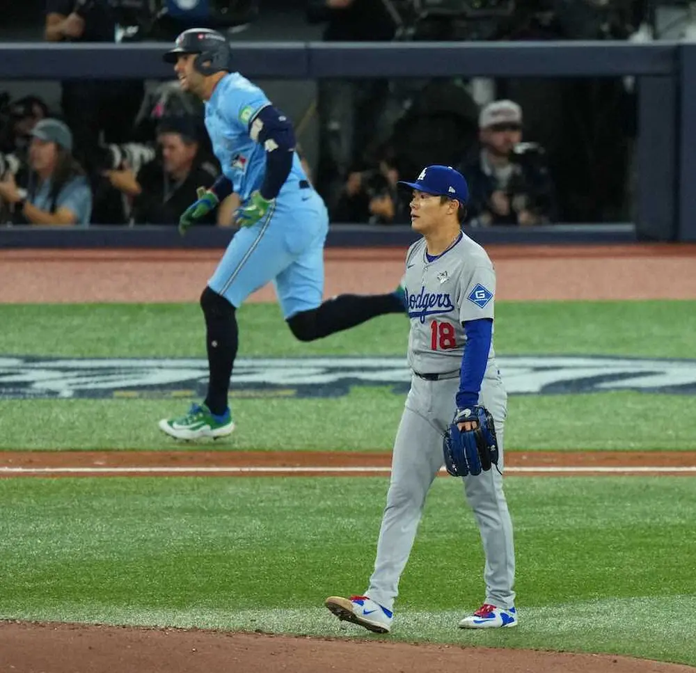 【画像・写真】山本由伸は3点援護の直後に失点…手負いスプリンガーに中前適時打許す　負ければ連覇消滅の大一番