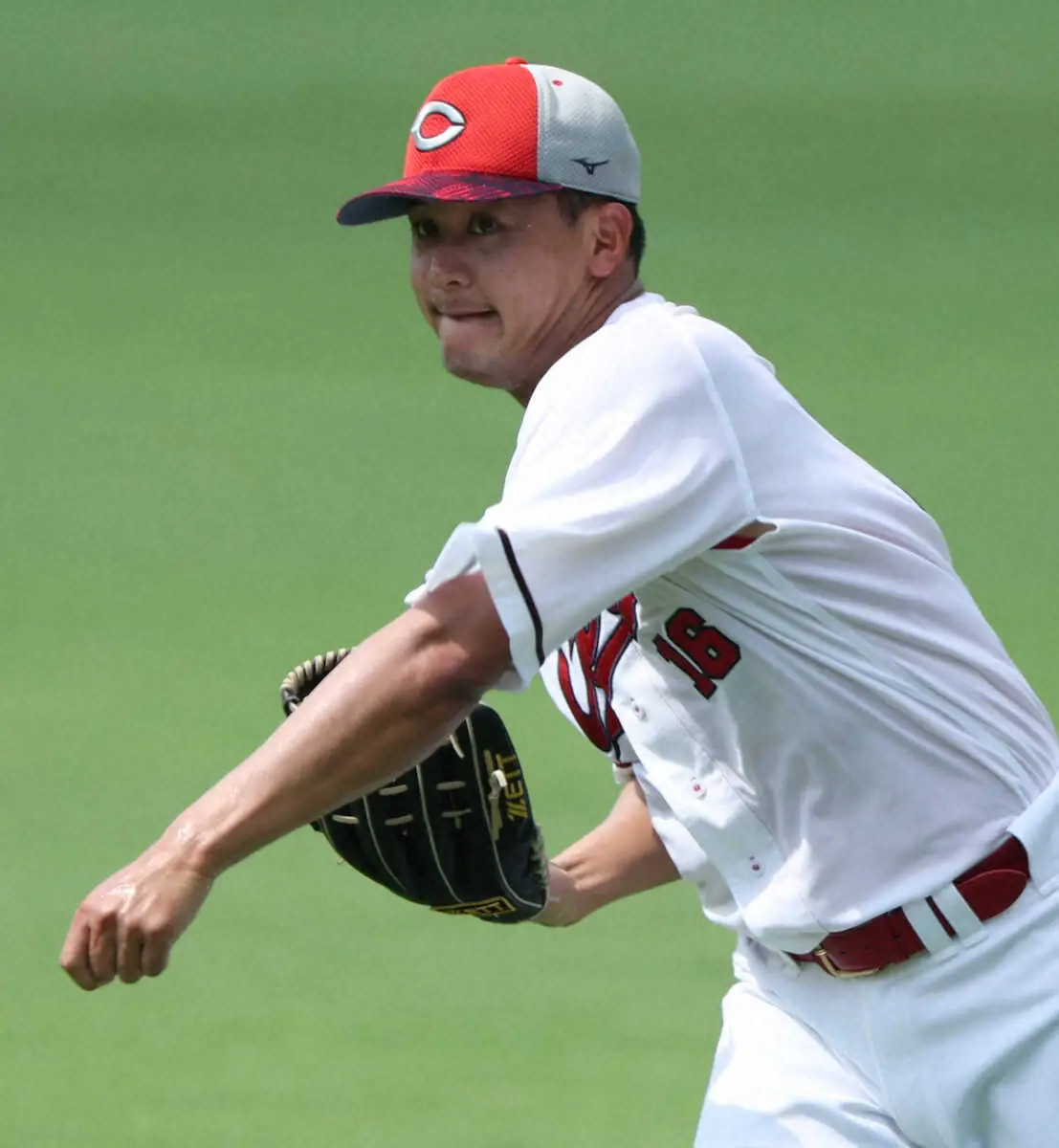 【画像・写真】広島・森翔平　秋季キャンプ初ブルペンで熱投218球　「エースになれんぞ」黒田氏からのハッパに燃えた