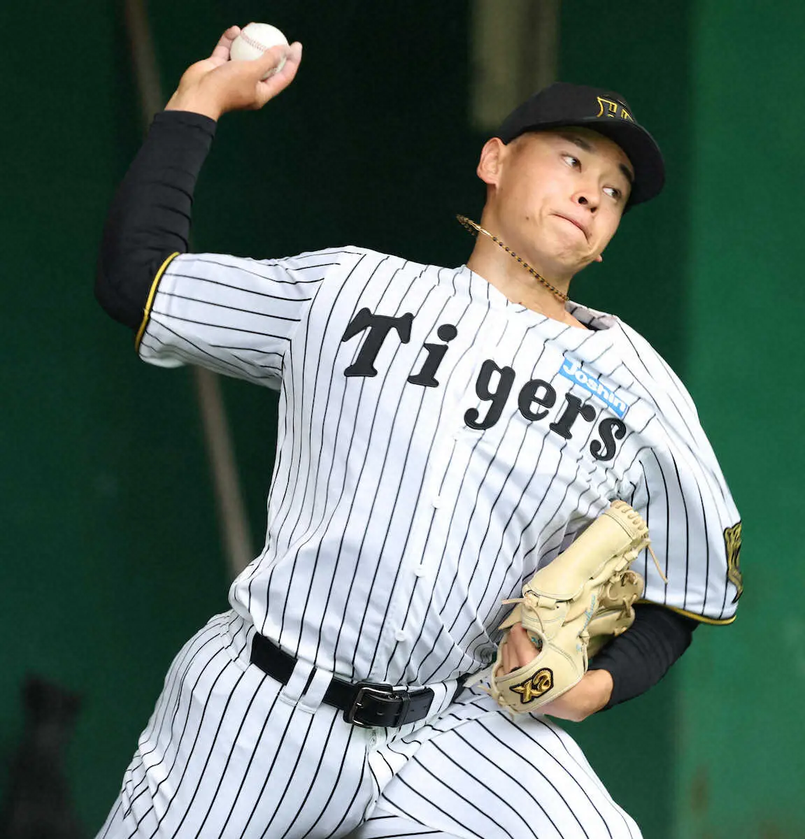【画像・写真】阪神・早川太貴　2年目飛躍へのテーマは「いい日悪い日がないように、再現性と安定感が必要」