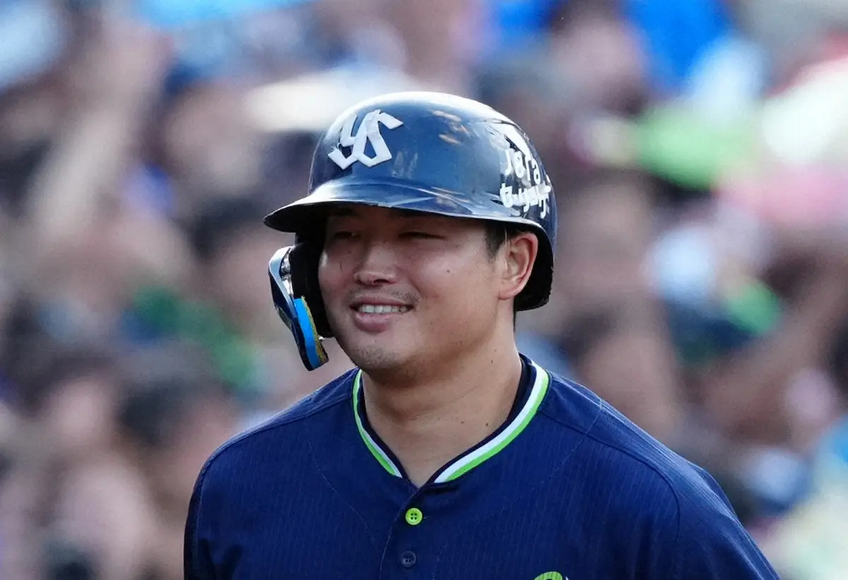 【画像・写真】ヤクルト・村上　大リーグ公式サイトFA注目選手ランクで7位「松井秀喜以来の純正長距離砲の挑戦となる」