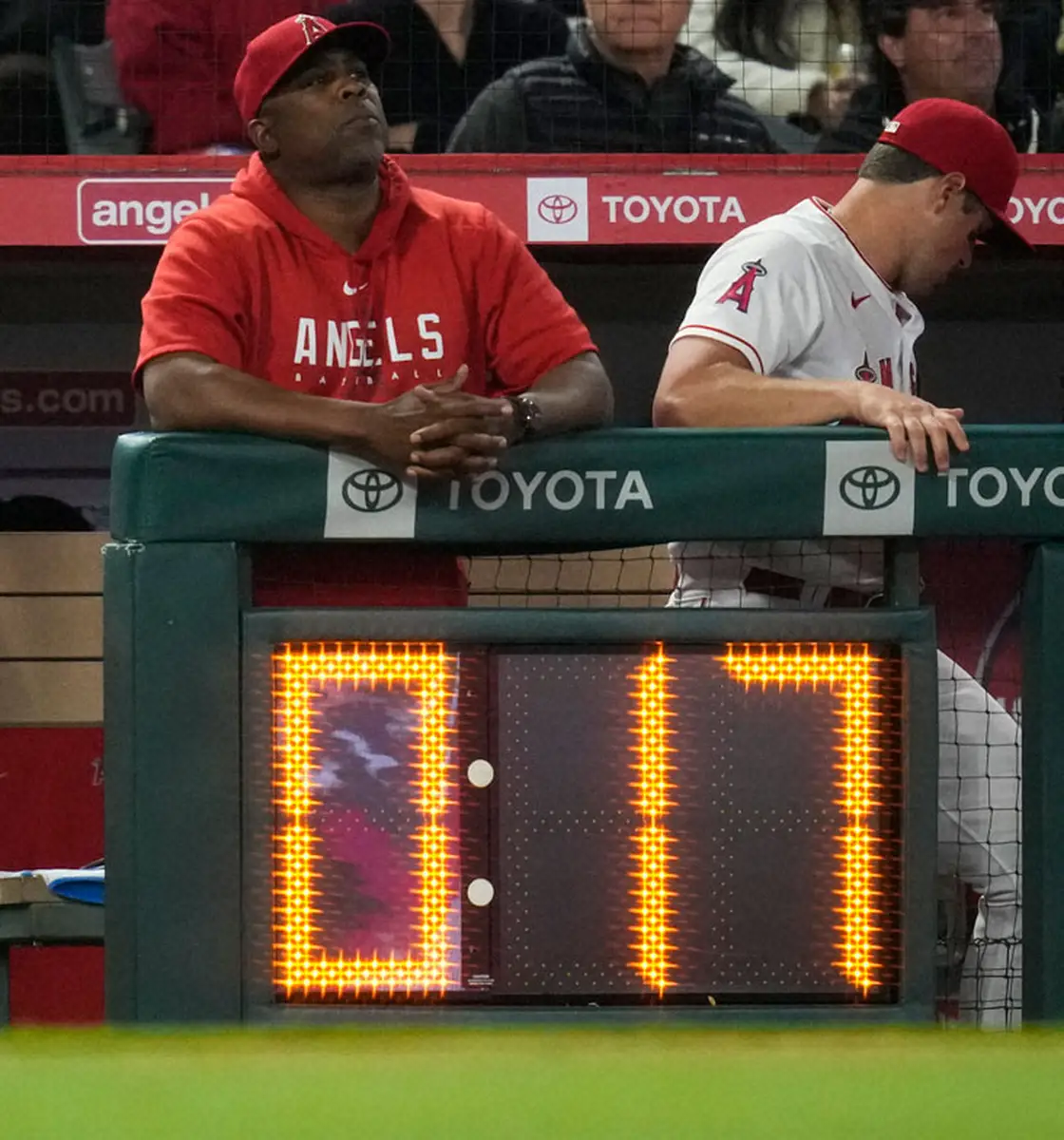 【画像・写真】MLBで導入されている「ピッチクロック」（AP）