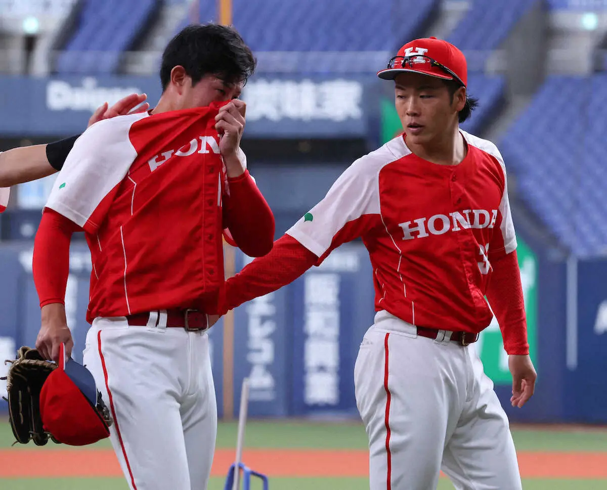 【画像・写真】Hondaが延長10回サヨナラ負け　DeNA4位指名・片山「このチームでもっとやりかたった」