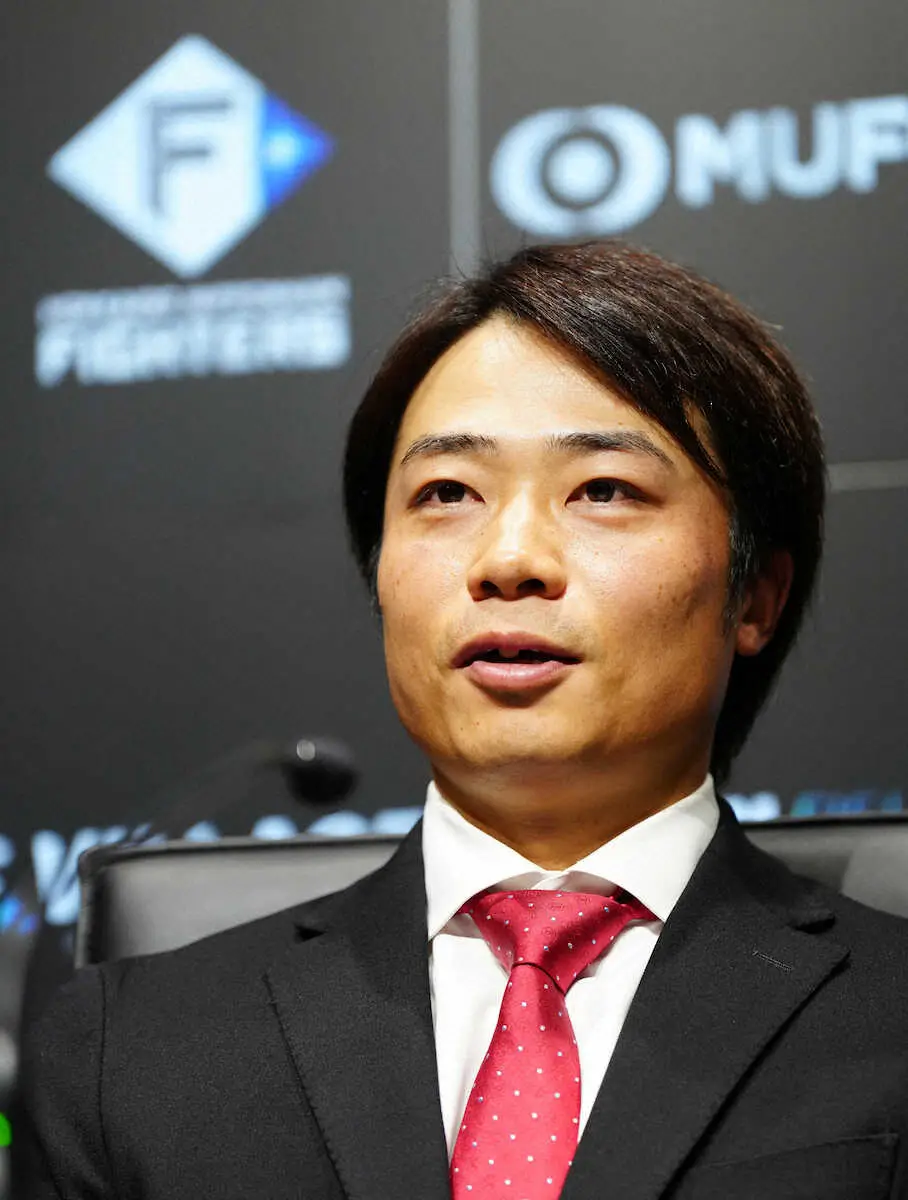 【画像・写真】日本ハム中島がFA権行使せず残留表明　来季18年目「優勝に貢献できるように」