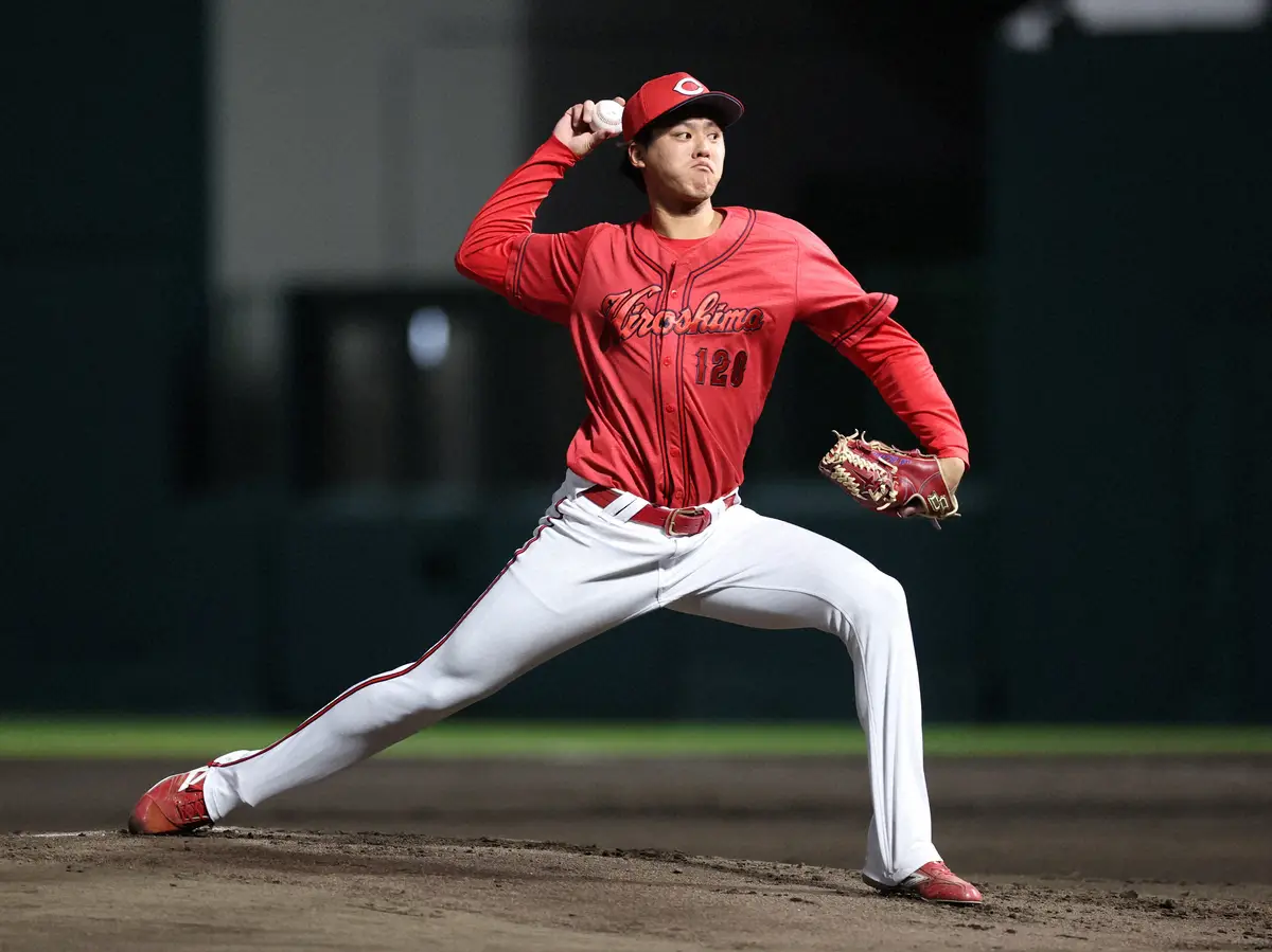 【画像・写真】広島育成・杉田3年目へ覚悟「もう一回怖いもの知らずでやる」黒田球団アドバイザー直伝の新球習得にも意欲