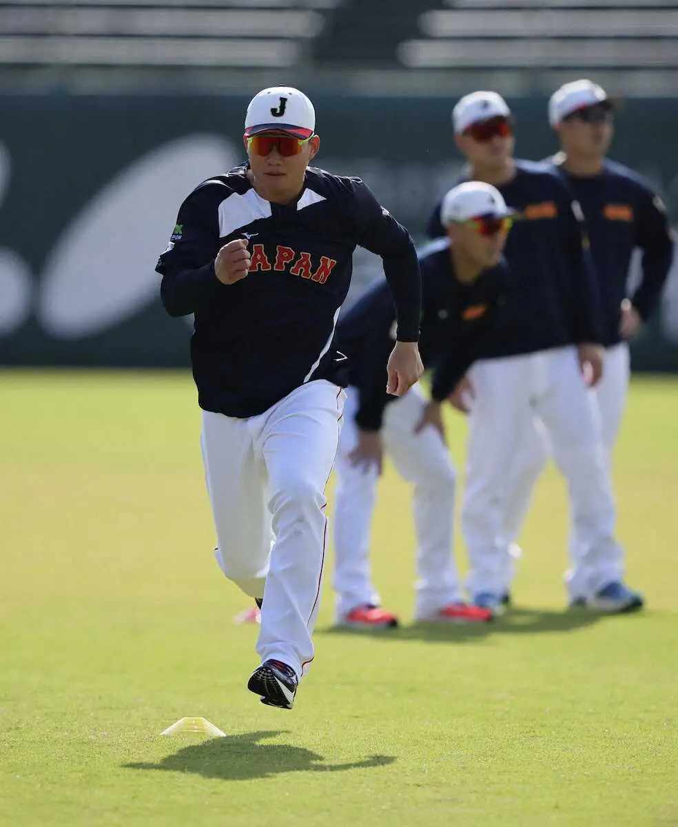【画像・写真】侍ジャパン　井端監督が阪神・森下翔太に“走れ”指令　シーズン成功率7割超「プレッシャーかけたい」