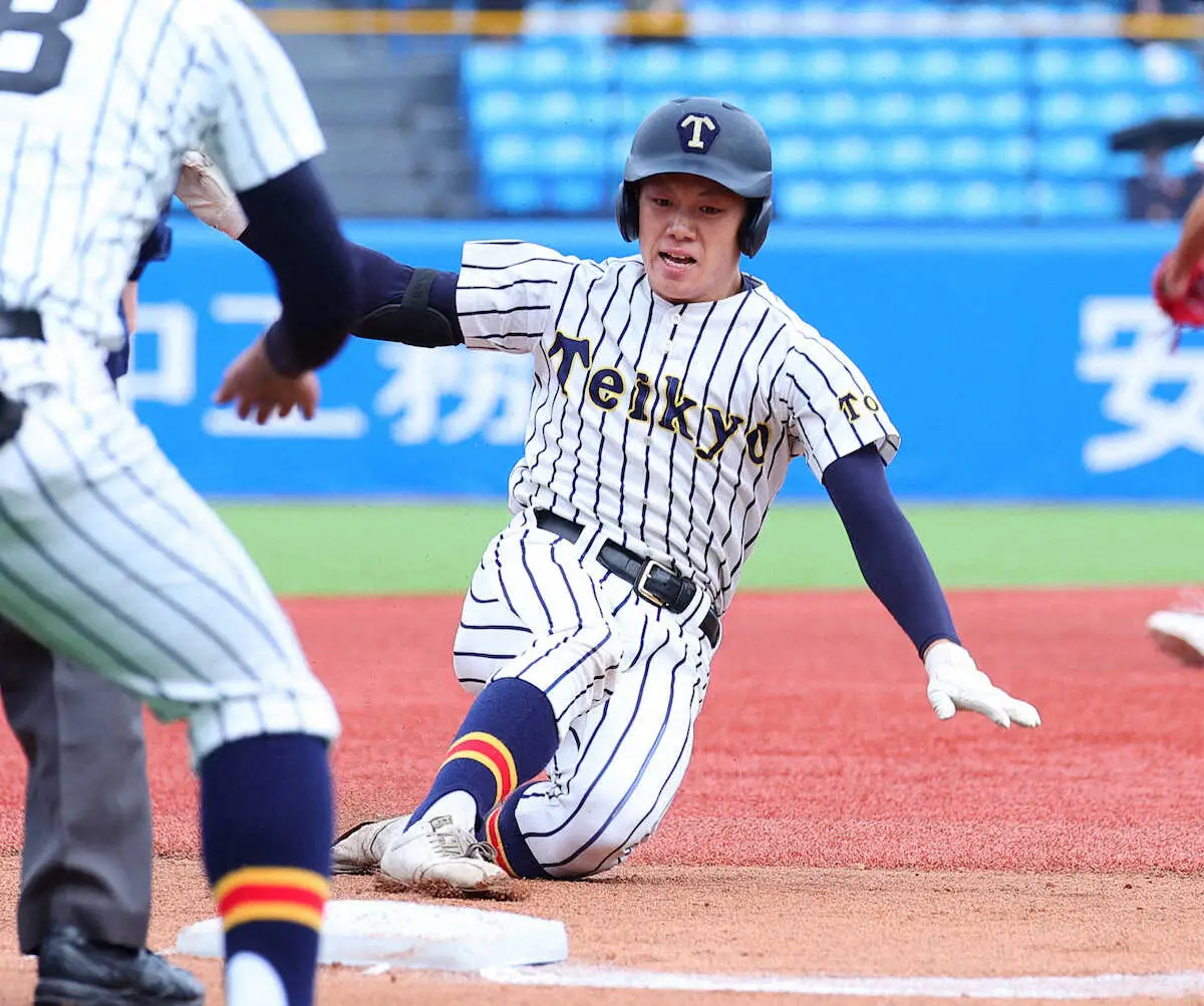 【画像・写真】【東京大会】帝京の16年ぶりセンバツ出場が濃厚！　金田優哉監督は男泣き＆ナインも歓喜