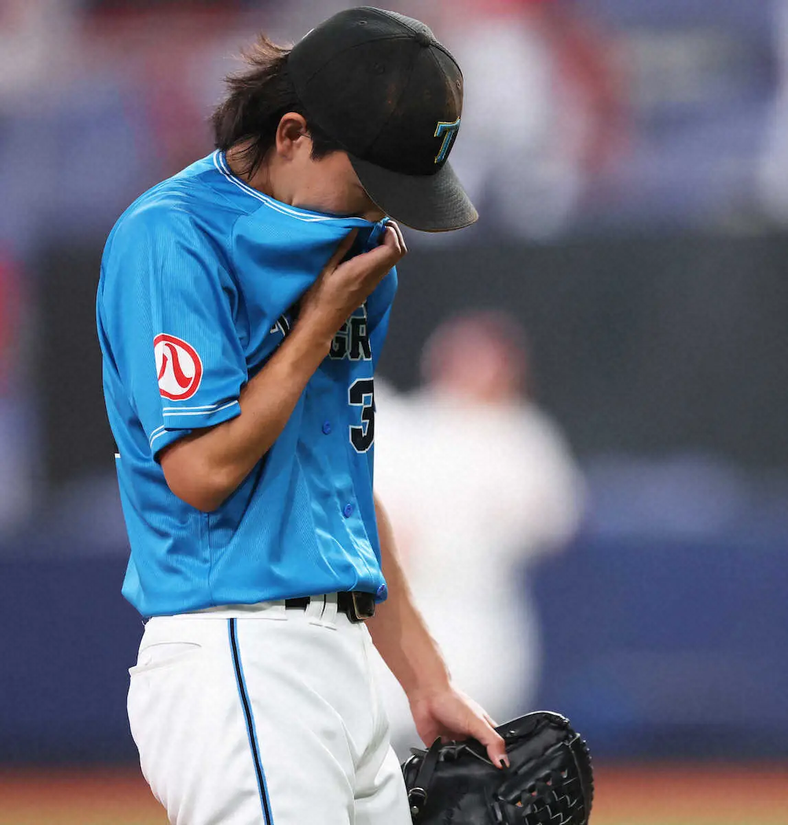 【画像・写真】東邦ガスの高卒新人・竹田海士が2回1/3を零封　148キロ連発「ストレートで抑えられる気がしていた」