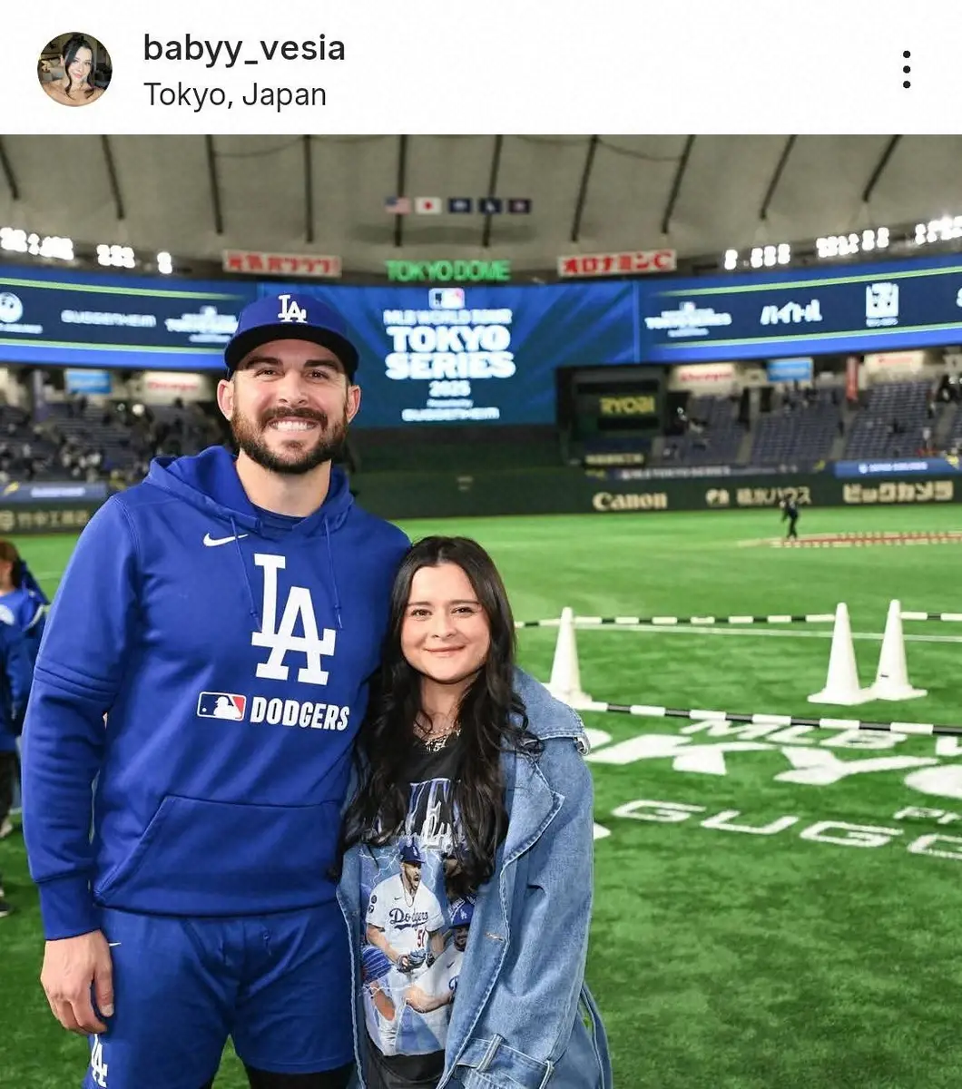 【画像・写真】ドジャース・ベシア　愛娘亡くしていた「私たちの痛みは言葉では表せない」WS欠場理由SNSで報告