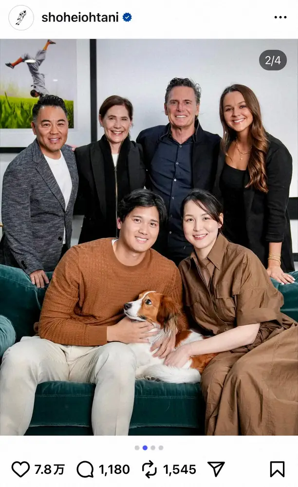 【画像・写真】ドジャース・大谷　WBC出場可否は「まだこれから」と語る