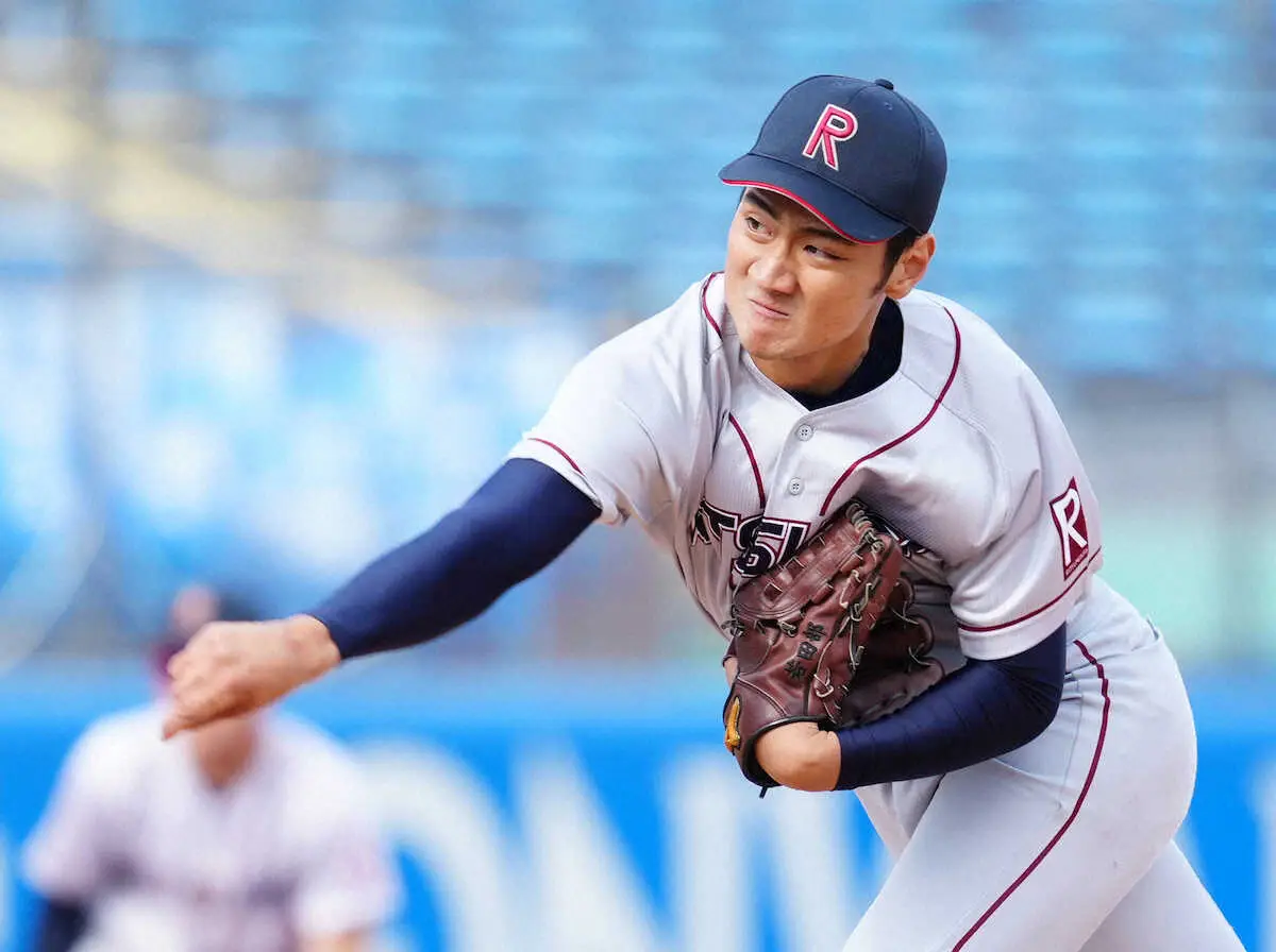 【画像・写真】【神宮大会】立命大が初めて決勝進出　高橋大和が6回無失点&決勝セーフティー
