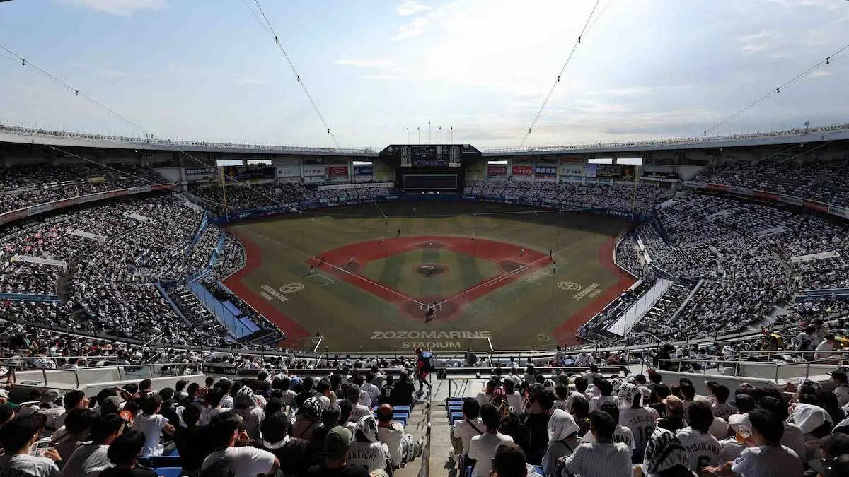 【画像・写真】ロッテ主催試合　来季も「日テレNEWS24」で放送