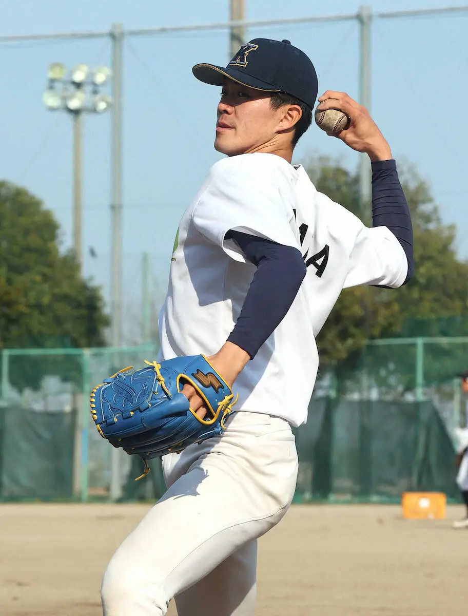 【画像・写真】岐阜協立大・相良雅斗（ソフトバンク4位）