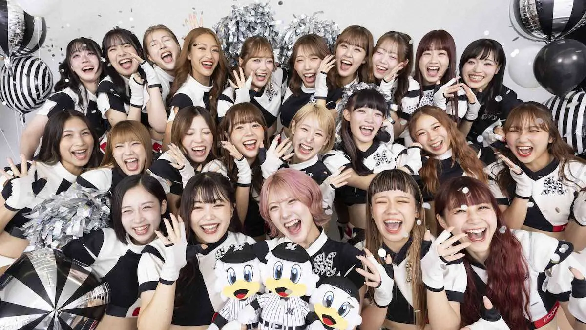 【画像・写真】ロッテ球団公式チアパフォーマー「M☆Splash！！」HIKARUら9人が2025シーズンで卒業