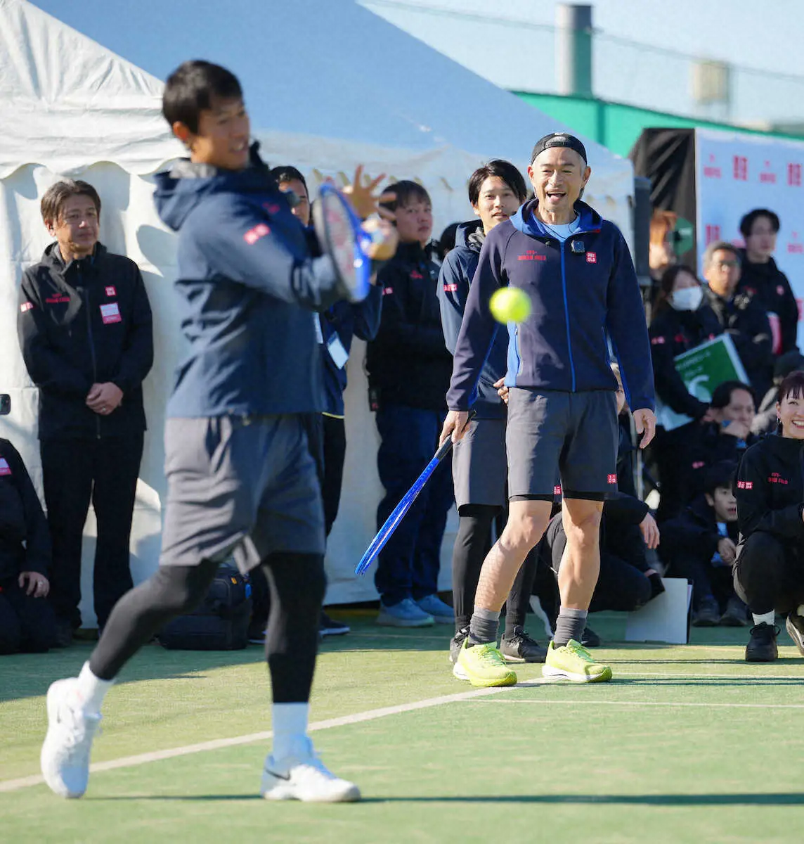 【画像・写真】錦織圭　イチローさんとのテニスチャレンジ　手加減してしまい「ずっと悔やんでいる。勉強になりました」