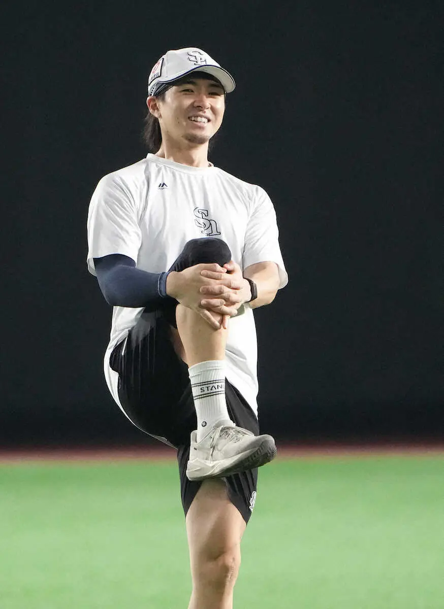 【画像・写真】ソフトバンク・上沢直之　3度目大役に色気「開幕投手になった場合は、いい成績を残したい」