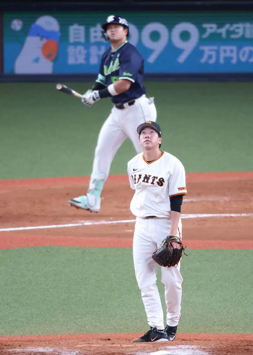 【画像・写真】「見たことない打球」巨人・大勢がテーマを急きょ変更してまで褒めたかった打者とは