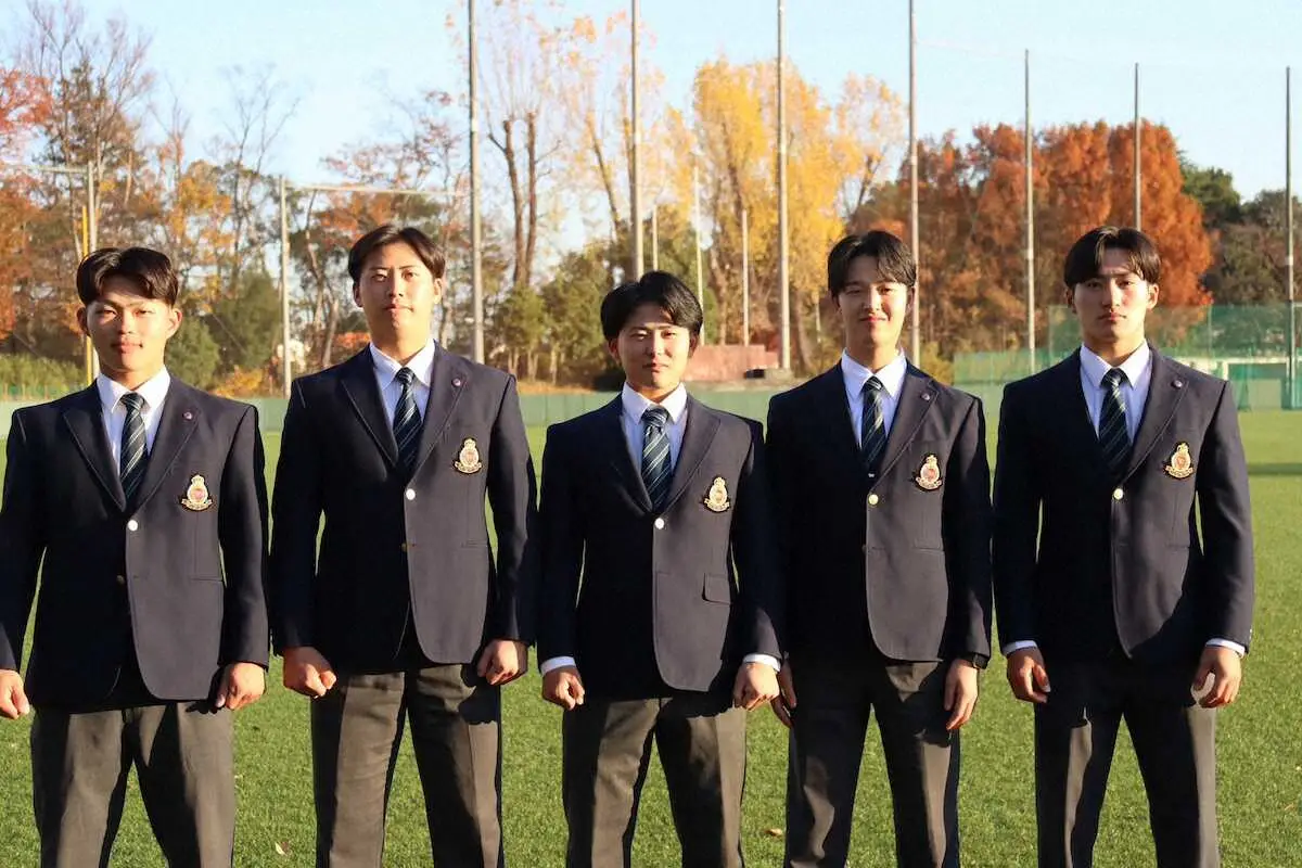 【画像・写真】連覇を狙う明大の新主将は福原捕手に決定　副将をベストナイン3人衆で固める