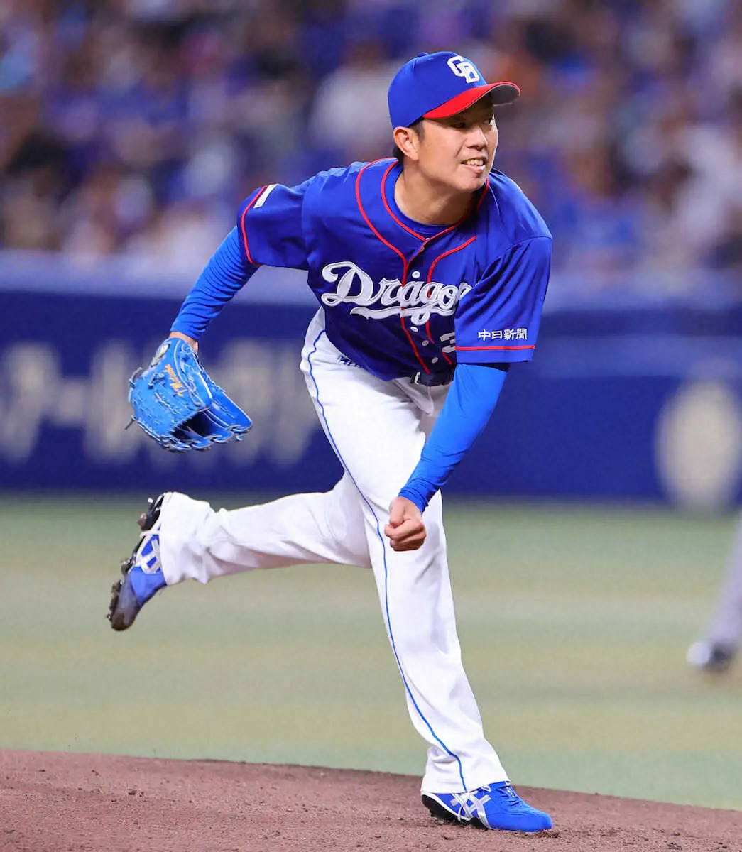 【画像・写真】中日・松葉らにスピードアップ賞　無走者での平均投球間隔9・8秒　試合時間短縮に貢献