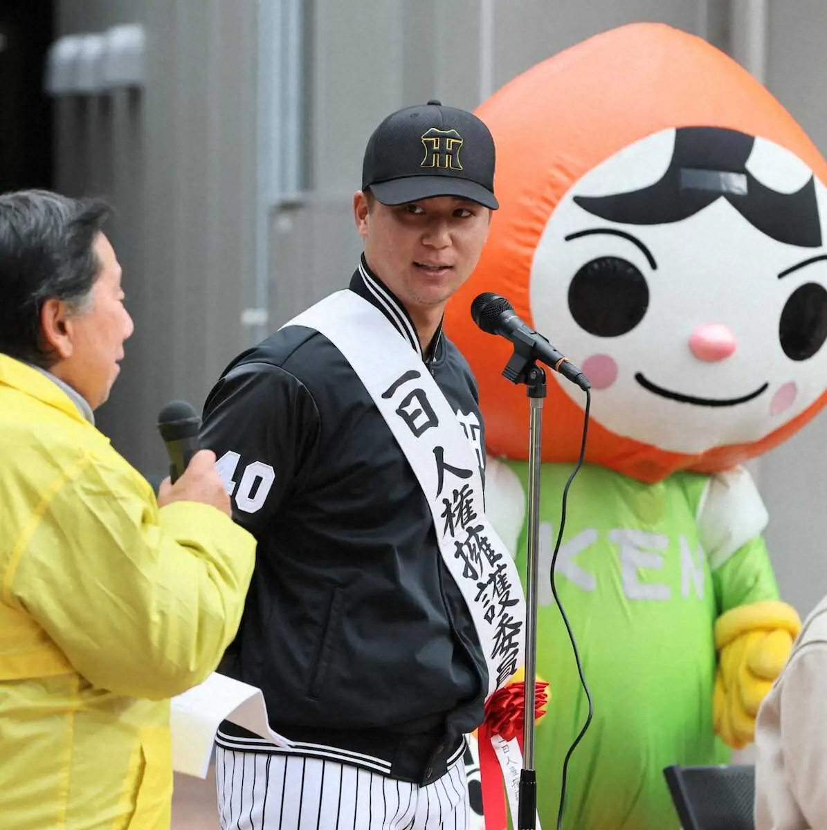 【画像・写真】阪神・井坪陽生　プレーへのヤジ歓迎「成長することもある」　来季4年目飛躍へ「スピードも求めていく」