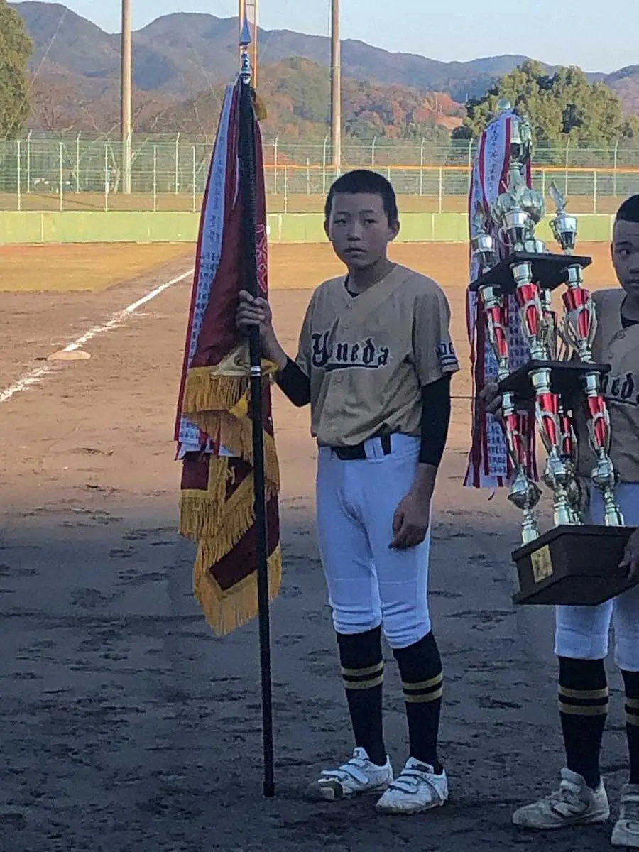 【画像・写真】鈴木啓示「草魂カップ」　米田少年野球クラブが初V　山本朝陽が完封「山本由伸さんのような投手に」