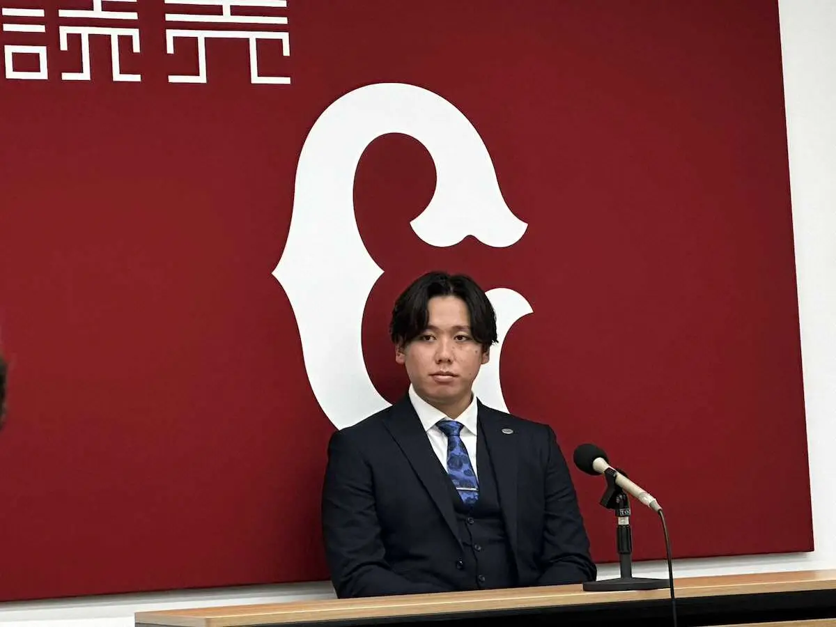 【画像・写真】巨人・又木　30万円減の970万円で更改　勝負の3年目へ「ラストだと思ってやるしかない」