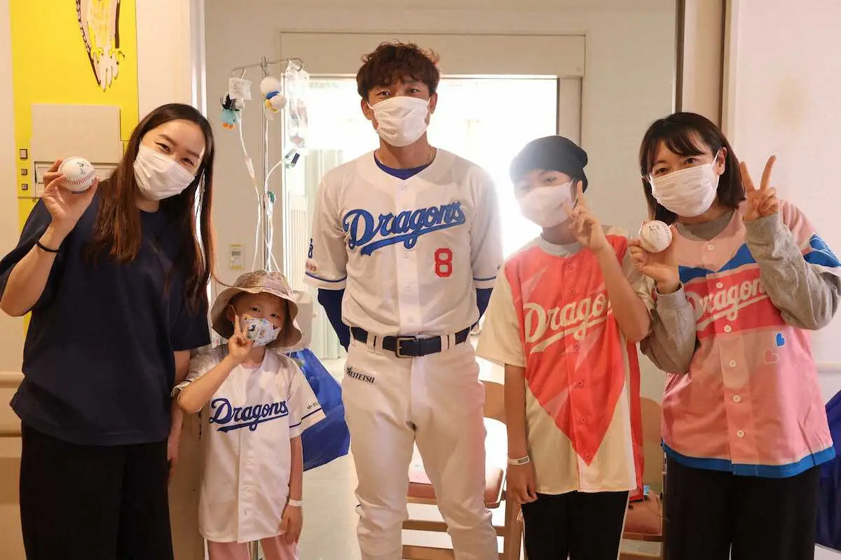 【画像・写真】中日　大島洋平「1本くらい打ちたい」ホームランウイング新設で来季は自身4年ぶり本塁打に意欲